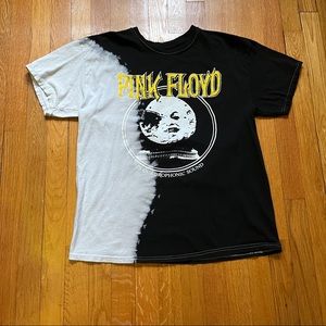 tie dye pink floyd t shirt🌙